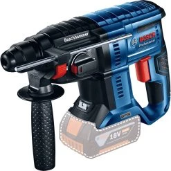 Bosch Bleu Marteau Perforateur Sans Fil 611911100 Marteau Perforateur SDS+ GBH 18V-21 Solo