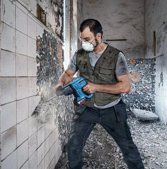 Bosch Bleu Marteau Perforateur Sans Fil 611911101 Marteau Perforateur SDS+ GBH 18V-21 Solo L-Boxx 4 Bosch Bleu Marteau Perforateur Sans Fil 611911101 Marteau Perforateur SDS+ GBH 18V-21 Solo L-Boxx â Image 4