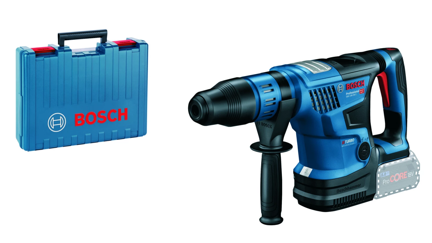 Bosch Bleu Marteau Perforateur Sans Fil 611915001 Marteau Perforateur SDS-Max GBH 18V-36 C Solo 1 Bosch Bleu Marteau Perforateur Sans Fil 611915001 Marteau Perforateur SDS-Max GBH 18V-36 C Solo
