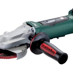 Metabo Meuleuse Sans Fil 613070860 Meuleuse à Tête Plate Sans Fil WPF 18 LTX 125 Avec Interrupteur D'homme Mort