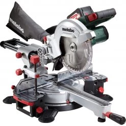 Metabo Scie Sans Fil 619001810 KGS 18 LTX 216 Scie à Onglet Sans Fil 18V 8.0Ah LiHD