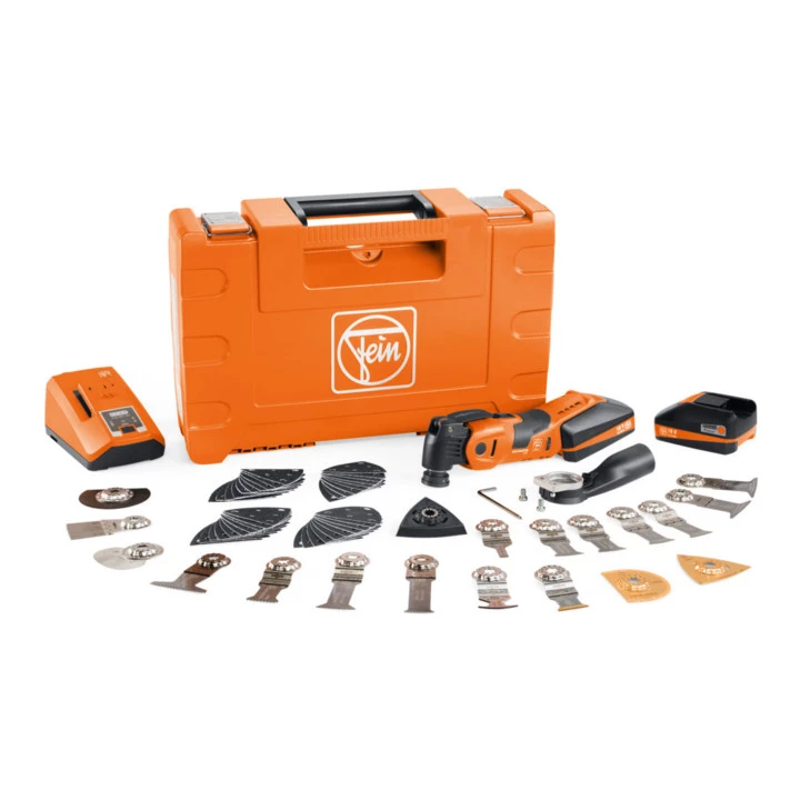 Fein Outils Multifonction AMM700 Max Top MultiMaster 18 Volt 3.0 Ah Li-ion 71293461000 3 Fein Outils Multifonction AMM700 Max Top MultiMaster 18 Volt 3.0 Ah Li-ion 71293461000 – Image 3