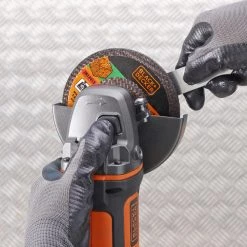 Black & Decker Meuleuse Sans Fil BCG720N-XJ Meuleuse D'angle Sans Fil 18 Volts, Batteries Et Chargeur Exclus -Perceuses sans fil Soldes bcg720n xj meuleuse d angle sans fil 18 volts batteries et chargeur exclus 4