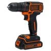 Black & Decker Perceuse Sans Fil BDCDC18KB-QW DBCDC18KB Perceuse électrique 18 Volt 1,5 Ah Li-ion