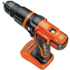 Black & Decker Perceuse Visseuse Sans Fil BDCH188N-XJ Perceuse à Percussion Sans Fil 18 Volts, Hors Batteries Et Chargeur -Perceuses sans fil Soldes bdch188n xj perceuse a percussion sans fil 18 volts hors batteries et chargeur 2