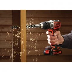 Black & Decker Perceuse Visseuse Sans Fil BL188K-QW Perceuse Accu Whip 18 Volt 1,5 Ah Li-ion -Perceuses sans fil Soldes bl188k qw perceuse accu whip 18 volt 1 5 ah li ion 3