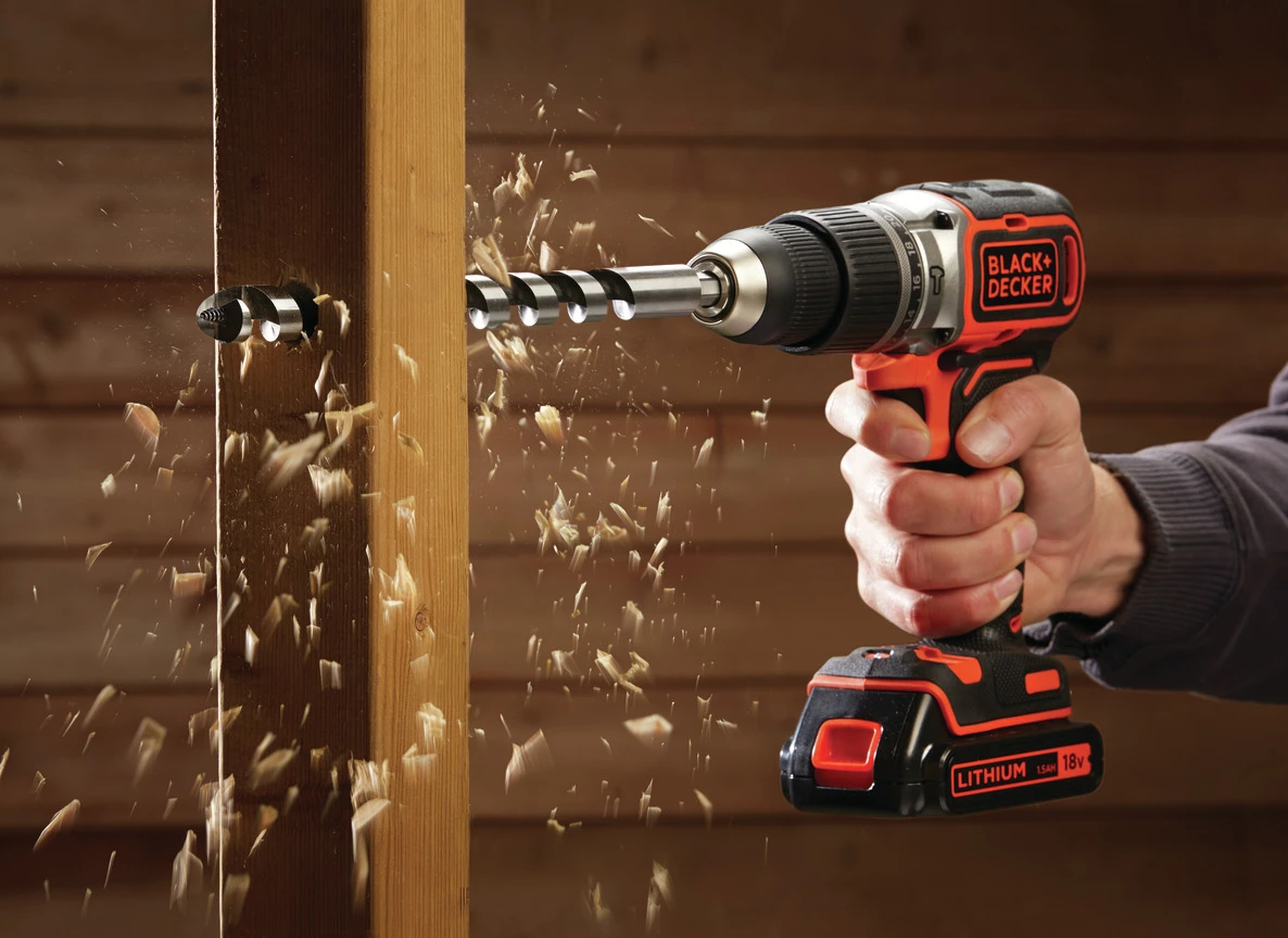 Black & Decker Perceuse Visseuse Sans Fil BL188N-XJ Perceuse à Percussion Sans Fil 18 Volts Hors Batteries Et Chargeur 2 Black & Decker Perceuse Visseuse Sans Fil BL188N-XJ Perceuse à Percussion Sans Fil 18 Volts Hors Batteries Et Chargeur – Image 2