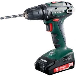 Metabo BS 18 (602207550) Perceuse Sans Fil 18V 2X1.5AH LI-ION