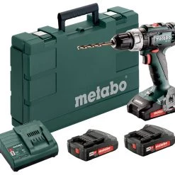 Metabo BS 18 L Set Perceuse Sans Fil 18V 3 X 2.0 AH Li-Ion 602321540