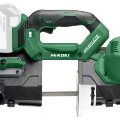 HIKOKI Scie Sans Fil CB18DBLW4Z Scie à Ruban Ø 83 Mm 18V Li-ion Sans Batterie Ni Chargeur