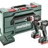 Metabo COMBO SET 2.7.4 BS12BL Perceuse Qaccu + SSD12BL Tournevis à Chocs 12V 4.0Ah LiHD/2.0Ah Li-Ion 685164000