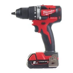 Milwaukee Perceuse Sans Fil COMPACT BRUSHLESS Perceuse Visseuse M18 CBLDD-202C