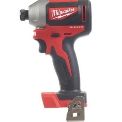 Milwaukee Visseuse à Choc Sans Fil COMPACT BRUSHLESS Visseuse à Chocs Hex M18 CBLID-0 -Perceuses sans fil Soldes compact brushless visseuse a chocs hex m18 cblid 0 2