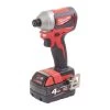 Milwaukee Visseuse à Choc Sans Fil COMPACT BRUSHLESS Visseuse à Chocs Hex M18 CBLID-402C