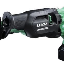 HIKOKI Scie Sans Fil CR36DAWGZ Scie à Guichet Accu Multivolt 36V 2.5Ah Li-Ion Dans La Valise + 5 Ans De Garantie Du Revendeur !