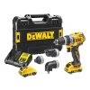 DeWalt DCD703L2T-QW Perceuse Sans Fil Multi-têtes 12 Volt 3.0 AH Li-ion