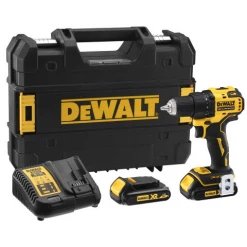 DeWalt Perceuse Sans Fil DCD708S2T-QW Perceuse/perceuse 18V 1.5Ah Li-Ion + 5 Ans De Garantie Du Revendeur !