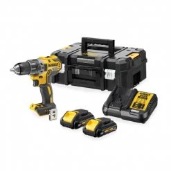 DeWalt Perceuse Sans Fil DCD791L2T-QW Perceuse/visseuse 18V 3.0 AH Li-ion En T-STAK