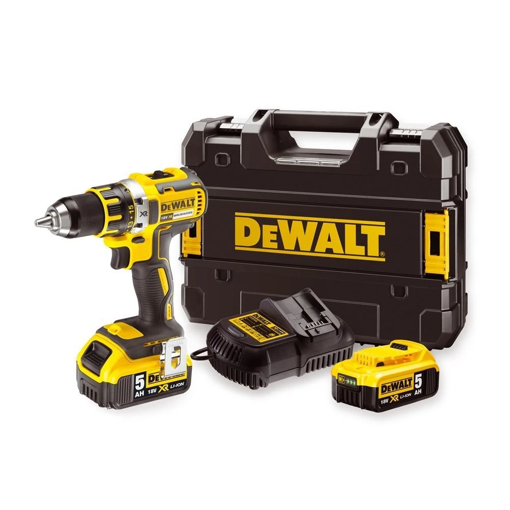 DeWalt DCD791P2 Perceuse Sans Fil 18 Volt 5.0 AH Li-ion 1 DeWalt DCD791P2 Perceuse Sans Fil 18 Volt 5.0 AH Li-ion