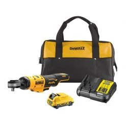 DeWalt Clé à Choc Sans Fil DCF503D1-QW Batterie Clé à Cliquet 3/8" 12V 1 X 2.0Ah Li-Ion