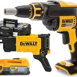 DeWalt Visseuse Sans Fil DCF620E1K-XJ Ponceuses De Pneus 18 Volt XR PowerStack Li-Ion