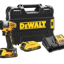 DeWalt Visseuse à Choc Sans Fil DCF840D2T-QW Visseuse à Chocs 18V XR 2.0Ah Li-Ion