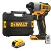 DeWalt Visseuse à Choc Sans Fil DCF840E1T-XJ Clé à Chocs 18V XR PowerStack Li-Ion