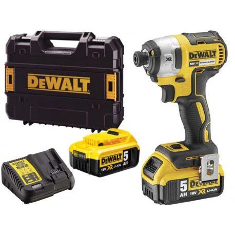DeWalt Visseuse à Choc Sans Fil DCF887P2-QW Clé à Chocs BRUSHLESS 18V 5.0Ah Li-Ion En TSTAK 1 DeWalt Visseuse à Choc Sans Fil DCF887P2-QW Clé à Chocs BRUSHLESS 18V 5.0Ah Li-Ion En TSTAK