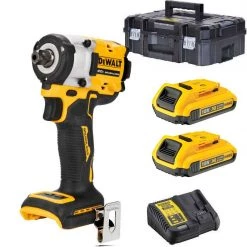 DeWalt Clé à Choc Sans Fil DCF922D2T-QW Visseuse à Chocs 1/2" 18V 2.0 Li-Ion