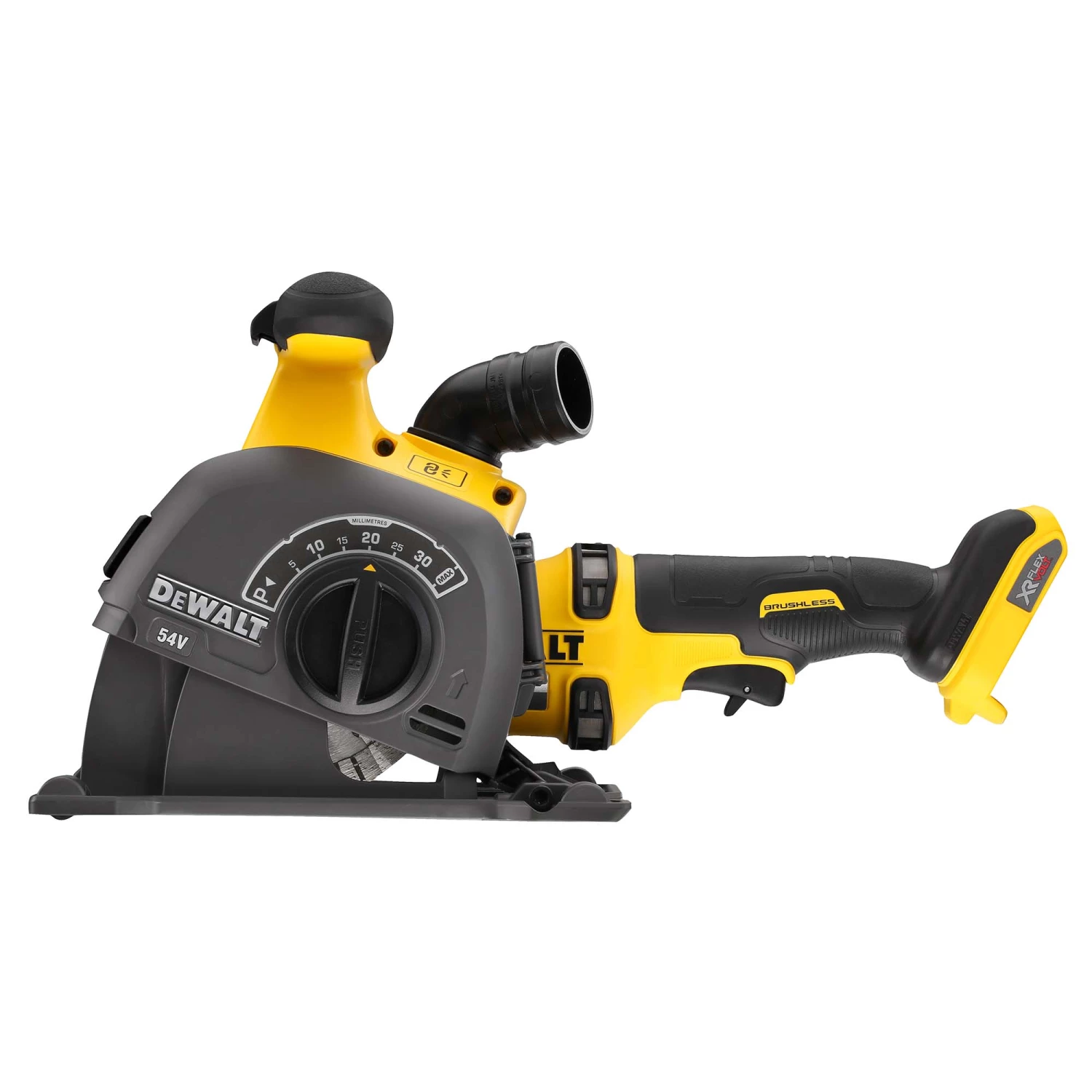 DeWalt Meuleuse Sans Fil DCG200NT-XJ DCG200NT Cutter à Fente FlexVolt 54 Volt Li-ion 0-32mm Excluant Batteries Et Chargeur 2 DeWalt Meuleuse Sans Fil DCG200NT-XJ DCG200NT Cutter à Fente FlexVolt 54 Volt Li-ion 0-32mm Excluant Batteries Et Chargeur – Image 2