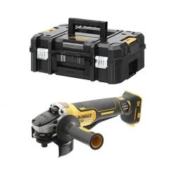 DeWalt Meuleuse Sans Fil DCG406NT-XJ XR Meuleuse D'angle à Batterie 18V ​125 Mm Sans Batteries Ni Chargeur Dans Un Boîtier Tstak
