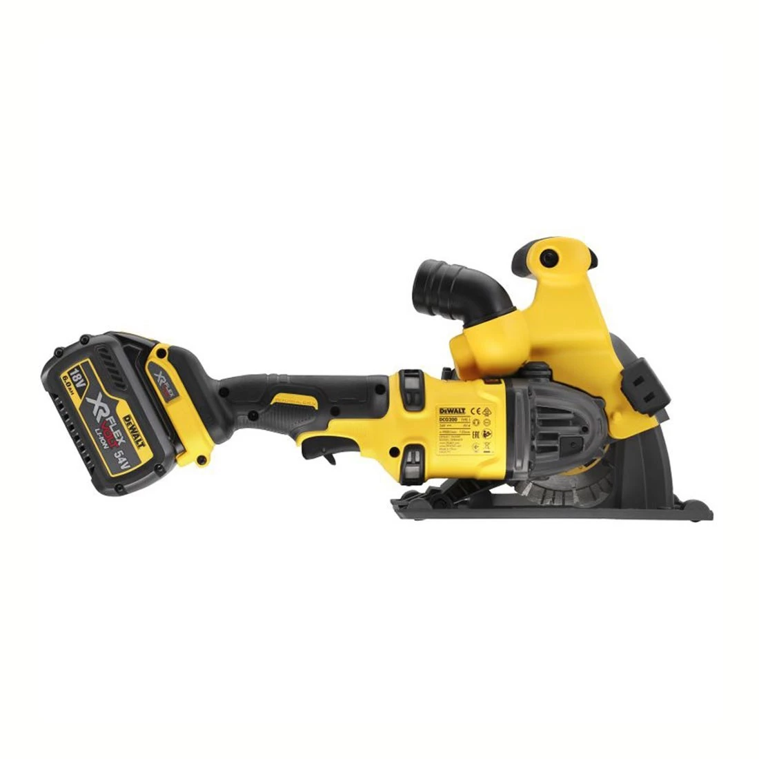 DeWalt Meuleuse Sans Fil DCG414T2-QW XR FlexVolt 54 Volt 6.0Ah Li-Ion Meuleuse D'angle 125mm 2 DeWalt Meuleuse Sans Fil DCG414T2-QW XR FlexVolt 54 Volt 6.0Ah Li-Ion Meuleuse D'angle 125mm – Image 2