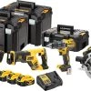 DeWalt Set DCK480P3T Pack Combiné 4 Pièces XR 18 Volt 3 X 5,0 Ah Li-Ion En TSTAK
