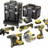 DeWalt DCK685P3T Set 6 Pièces 18V 5.0Ah Li-Ion En TSTAK + Cart