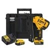 DeWalt Cloueur Sans Fil DCN650P2-QW Cloueur De Finition 15Ga XR 18V 5Ah Li-ion Brushless - 2 Batteries - Coffret TSTAK