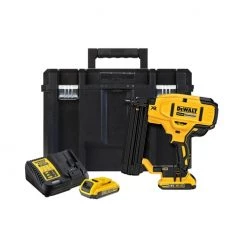 DeWalt Cloueur Sans Fil DCN680D2 18V XR Agrafeuse Droite Minibrad 18GA 15-54mm -Perceuses sans fil Soldes dcn680d2 18v xr agrafeuse droite minibrad 18ga 15 54mm 1 2