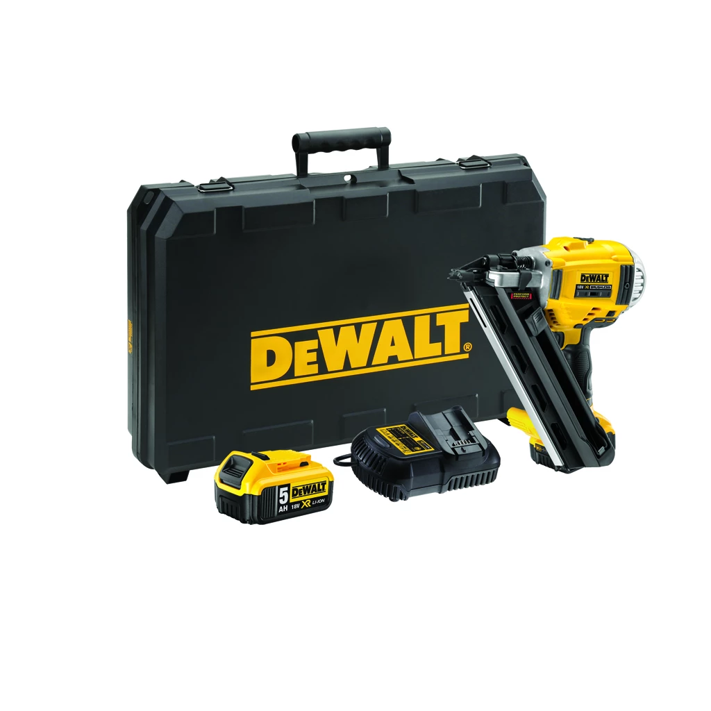 DeWalt Cloueur Sans Fil DCN692P2-QW Cloueur De Charpente XR 18V 5Ah Li-ion Brushless - 2 Batteries - Coffret 2 DeWalt Cloueur Sans Fil DCN692P2-QW Cloueur De Charpente XR 18V 5Ah Li-ion Brushless - 2 Batteries - Coffret – Image 2