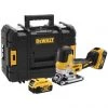DeWalt Scie Sans Fil DCS335P2-QW Scie Sauteuse XR 18 Volt Sans Brosse 5.0Ah Li-ion