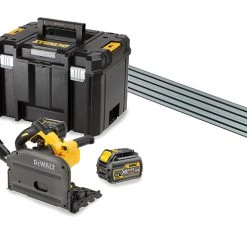 DeWalt Scie Sans Fil DCS520T2R-QW Scie Plongeante XR FlexVolt 54V 6,0Ah 165mm + RĂšgle 1500mm