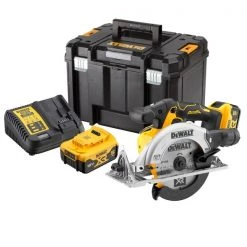 DeWalt Scie Sans Fil DCS565P2-QW Scie Circulaire XR Accu 165mm 18V 5.0Ah Li-Ion En TSTAK