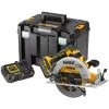 DeWalt Scie Sans Fil DCS573T1-QW XR 18V FlexVolt Advantage Scie Circulaire 190 Mm 6.0Ah Li-Ion