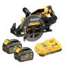 DeWalt Scie Sans Fil DCS577T2-QW Scie Circulaire Construction XR FLEXVOLT 54V 2Ah Li-Ion