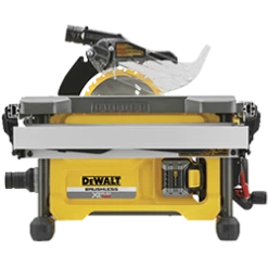 DeWalt Scie Sans Fil DCS7485T2-QW Scie à Table XR FLEXVOLT 54V 2Ah Li-Ion Brushless 210mm - 2 Batteries