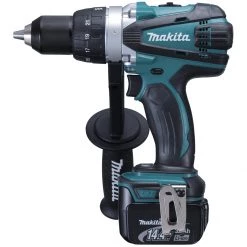 Makita Perceuse Sans Fil DDF448RMJ Perceuse Visseuse 14,4V Li-Ion 4 Ah Ø 13 Mm