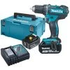 Makita Perceuse Sans Fil DDF482RTJ Perceuse Visseuse 18V Li-Ion 5 Ah Ø 13 Mm