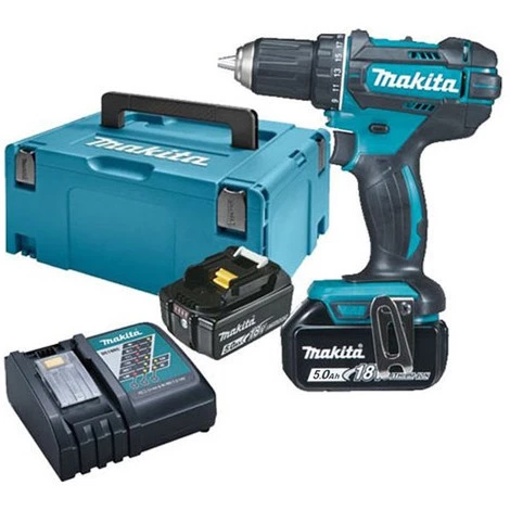 Makita Perceuse Sans Fil DDF482RTJ Perceuse Visseuse 18V Li-Ion 5 Ah Ø 13 Mm 1 Makita Perceuse Sans Fil DDF482RTJ Perceuse Visseuse 18V Li-Ion 5 Ah Ø 13 Mm