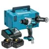 Makita Perceuse Sans Fil DDF486RTJ Perceuse Visseuse 18V Dans Mbox