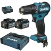 Makita Perceuse Sans Fil DF332DSMJ Perceuse Visseuse 10,8V Li-Ion 4 Ah CXT Ø 10 Mm Avec Coffret M-Box