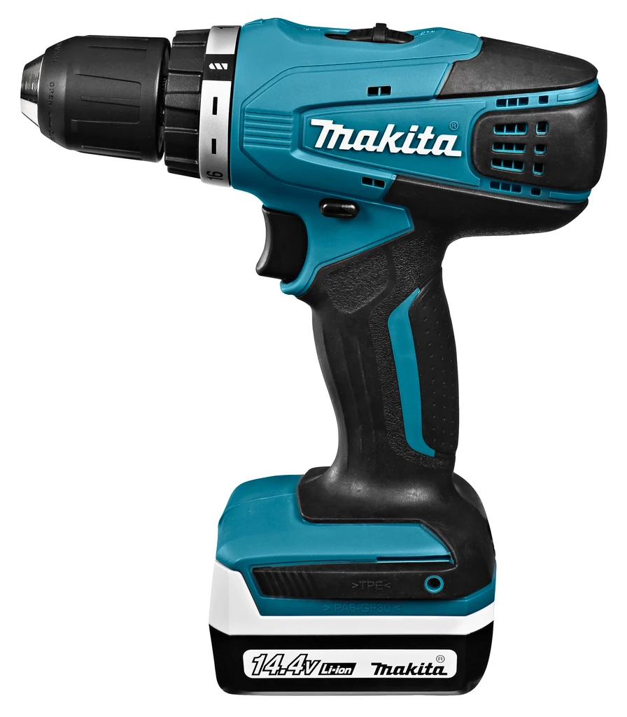 Makita Perceuse Sans Fil DF347DWE Perceuse Visseuse 14,4V Ø 10 Mm 2 Makita Perceuse Sans Fil DF347DWE Perceuse Visseuse 14,4V Ø 10 Mm – Image 2