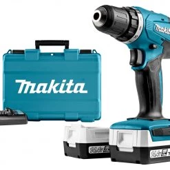 Makita Perceuse Sans Fil DF347DWE Perceuse Visseuse 14,4V Ø 10 Mm